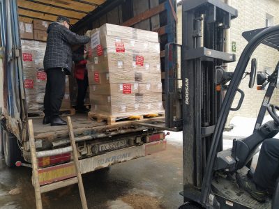 Более десяти тонн лекарств отправлено на Донбасс для наших защитников