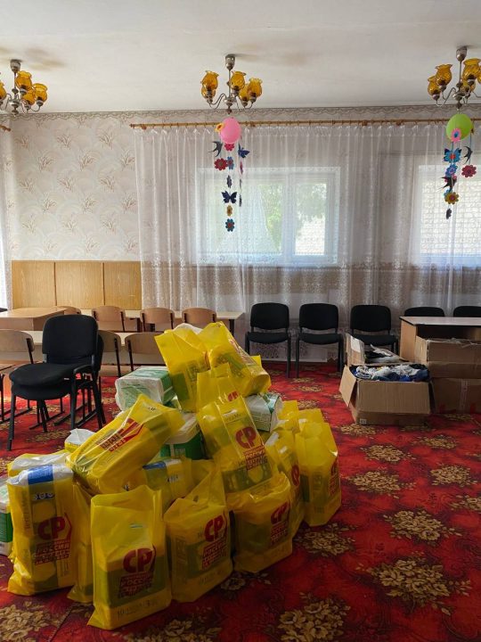 Дому-интернату в Херсонской области передана помощь для детей с ДЦП
